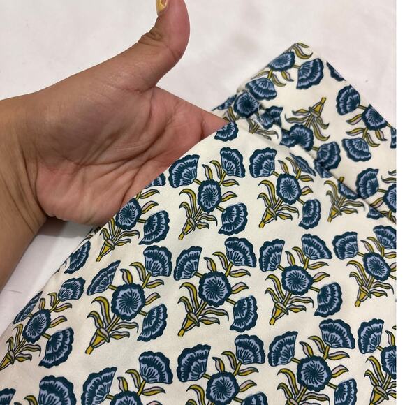 NWT Boden Womens 8 Regular Floral Pull on Pants Spring Office Contemporary - Picture 4 of 8